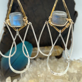 Labradorite Cloud Earrings E82046