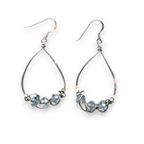 Atmospheric Crystal Drop Earrings E63424