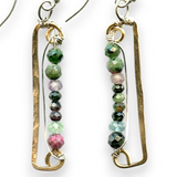 Laced Ruby Zoisite Earrings E78552
