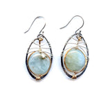 Aquamarine Earth Earrings E79640