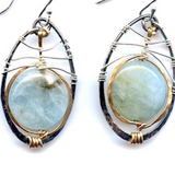 Aquamarine Earth Earrings E79640