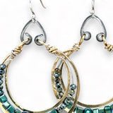 New Moon Hoop Earrings E81003