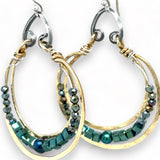 New Moon Hoop Earrings E81003