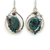 Bloodstone Drop Earrings E81098