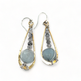 Aquamarine Drop Earrings E82004