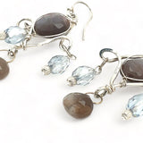 Chocolate Drop Chandelier Earrings E82011