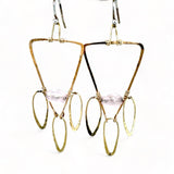 Rose Quartz Earrings E82044