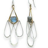 Labradorite Cloud Earrings E82046