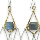 Labradorite Cloud Earrings E82046