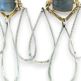 Labradorite Cloud Earrings E82046