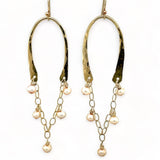 Champagne Cascade Earrings E82058