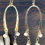 Champagne Cascade Earrings E82058