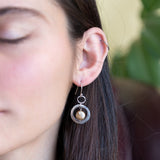 Rustic Pearl Earrings E82500