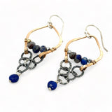 Denim Mini Chandelier Earrings E82512