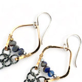 Denim Mini Chandelier Earrings E82512