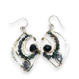 Emerald Leaves Earrings E82658