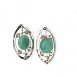 Chrysoprase Planet Post Earrings E83066