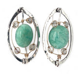 Chrysoprase Planet Post Earrings E83066