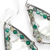 Effervescent Onyx Earrings E83085