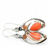 Coral Marquise Earrings E83113