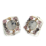 Pink Poppy Post Earrings E83156