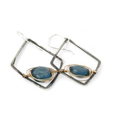 Denim Cushion Earrings E83197