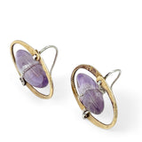 Amethyst Pebble Post Earrings E83266