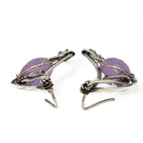 Boomerang Lavender Post Earrings E83273