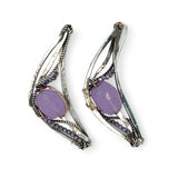 Boomerang Lavender Post Earrings E83273