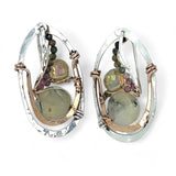 Tourmaline Cameo Post Earrings E83297