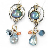 Smoldering Pearl Earrings E83371