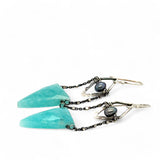 Direct Amazonite Point Earrings E83432