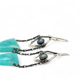 Direct Amazonite Point Earrings E83432