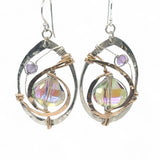 Lilac Sparkle Earrings E84021