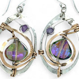 Lilac Sparkle Earrings E84021