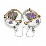 Lilac Sparkle Earrings E84021