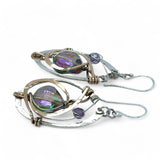 Lilac Sparkle Earrings E84021