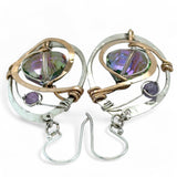 Lilac Sparkle Earrings E84021