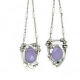 Lilac Petal Earrings E84033