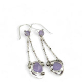 Lilac Petal Earrings E84033