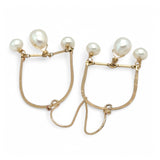 Pearl Gumdrop Earrings E84071