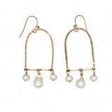 Pearl Gumdrop Earrings E84071