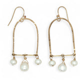 Pearl Gumdrop Earrings E84071