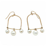 Pearl Gumdrop Earrings E84071