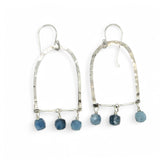 Aquamarine Gumdrop Earrings E84134