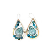 Blue Pearl Drop Earrings E84140