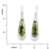 Freshwater Pearl Furrow Drop Earrings