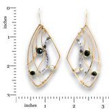 Iolite Ulysses Wing Earrings