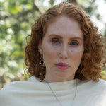 handmade hammered gold filled heart with one mini heart built in pendant on a sterling silver delicate heart chain