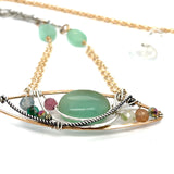 Green Eye Pendant Necklace 83070N